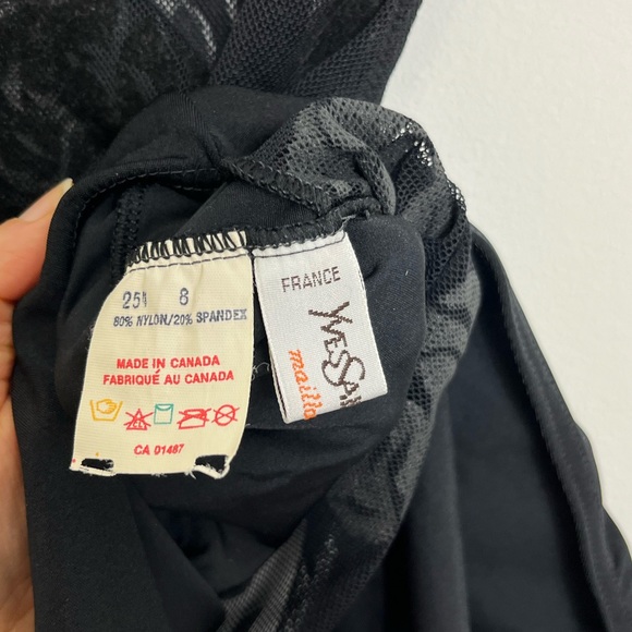 Vintage Yves Saint Laurent Maillots De Bain Swimsuit Sz S - Picture 9 of 12